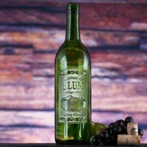 Os melhores presentes para amantes de vinho: garrafas de vinho gravadas