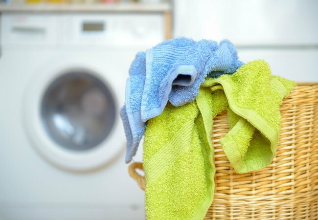 Вонючие полотенца - грязное белье