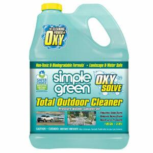 최고의 곰팡이 제거제 옵션: Oxy Solve Total Outdoor Pressure Washer Cleaner