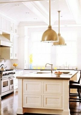 Советы по ремонту кухни - подвесное освещение