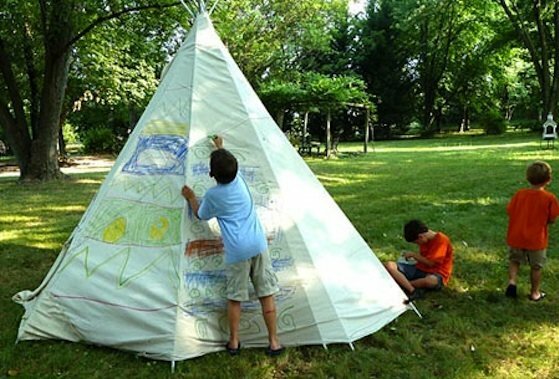 Como fazer uma tenda