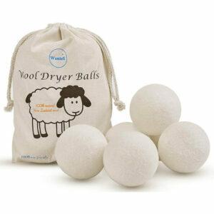 საუკეთესო საშრობი ბურთების ვარიანტები: Wantell Wool Dryer Balls 6-Pack XL