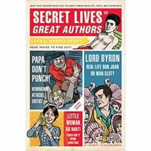 Možnosť darčekov pre milovníkov kníh: Tajné životy veľkých autorov