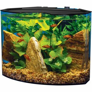 Geriausias akvariumo akvariumo rinkinys „Tetra Crescent Acrylic Aquarium Kit“