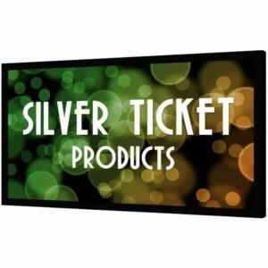 La mejor opción de pantalla de proyector: Silver Ticket STR-169120 Proyector 4K HD 16: 9 de 120 ”