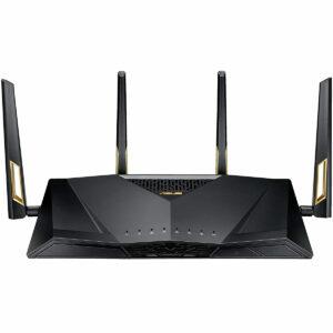 Bedste wifi-router til mulighed for langdistance: ASUS AX6000 WiFi 6-gamingrouter (RT-AX88U)