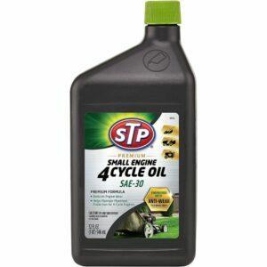 Лучшее масло для газонокосилки: формула масла для цикла STP 4, средство для ухода за двигателем для газонокосилки