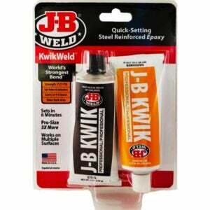 Den bedste lim til metal: J-B Weld 8271 KwikWeld professionel stålstørrelse