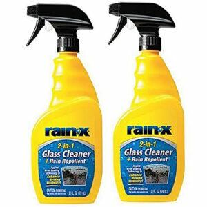 Melhores opções de limpador de vidros automotivo: Rain-X 5071268 2 em 1 limpador de vidros