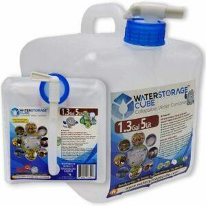 Najboljša možnost za shranjevanje vode: Zložljiv zabojnik za vodo WaterStorageCube brez BPA