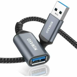 As melhores opções de cabo de extensão USB: 2 pacote de cabo de extensão USB 3.0