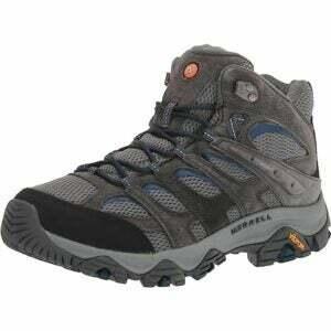 A melhor opção de botas de trabalho para concreto: Merrell Men's Moab 3 Mid Hiking Boot