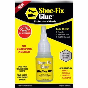 A legjobb ragasztó a cipőkhöz: Shoe-Fix Shoe Glue- Azonnali professzionális fokozat
