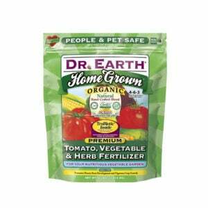 La meilleure option d'engrais pour les pommes de terre: Dr. Earth Home Grown Organic Granules Veggie Maker