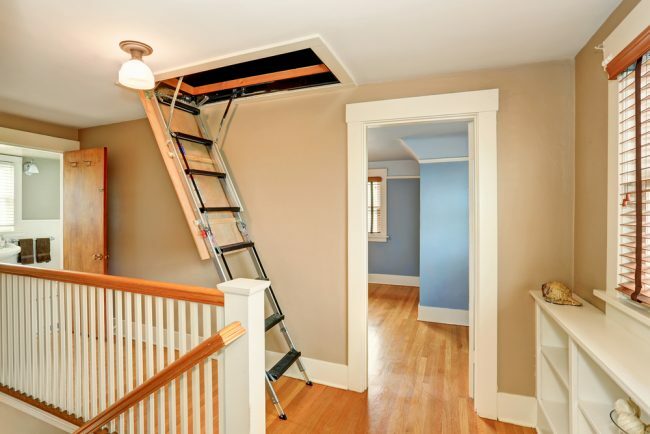 Най -добрите опции за тавански стълби