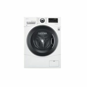 A melhor opção de lavadora e secadora compacta: Combinação de lavadora e secadora compacta multifuncional LG