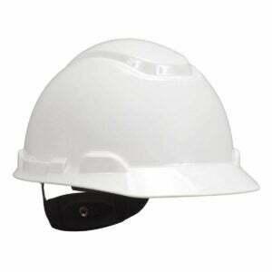 La mejor opción de cascos: casco 3M, blanco, ligero, ajustable de 4 puntos