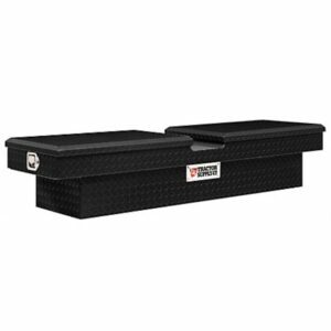 A melhor opção de caixa de ferramentas de caminhão: caixa de caminhão de fornecimento de trator de 69", preto fosco texturizado