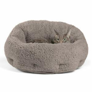 Melhores opções de camas para gatos: melhores amigos por Sheri OrthoComfort Deep Dish Cuddler