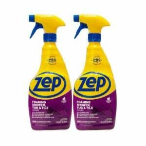 Najbolja opcija za čišćenje pločica za tuširanje: ZEP Power Foam kada i sredstvo za čišćenje pločica