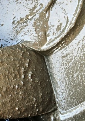 Jak míchat beton - textura