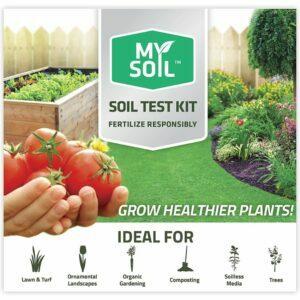 A melhor opção de kit de teste de solo: Kit de teste MySoil-Soil Análise completa de nutrientes