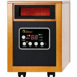 ตัวเลือกเครื่องทำความร้อนพื้นที่ประหยัดพลังงานที่ดีที่สุด: Dr Infrared Heater Portable Space Heater