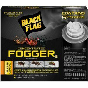 Лучшие варианты от блох: Black Flag 11079 HG-11079 6 Count Indoor Fogger