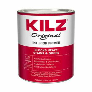 Найкращий варіант грунтовки фарби: оригінальний герметик для внутрішніх олійних фарб KILZ