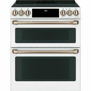 Предлагается вариант Black Fiiday Appliance: 30-дюймовая конвекционная плита GE Cafe с двумя духовками