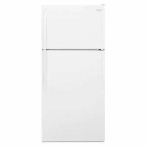 Най-добрият вариант за хладилник с най-висок фризер: Whirlpool 14,3-cu ft хладилник с най-висок фризер