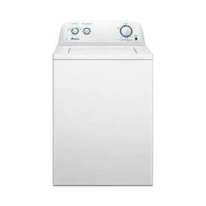 La meilleure option de machine à laver: La laveuse à chargement par le haut Amana de 3,5 pi