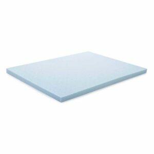 La mejor opción de colchón para dormir de lado: cubierta de espuma viscoelástica de gel ventilado Lucid de 3 pulgadas