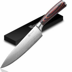 Najboljša možnost kuhinjskih nožev: kuharski nož - kuhinjski nož PAUDIN Pro