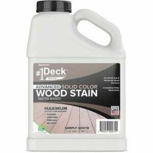 Najboljša možnost tesnila za les na prostem: Barva in tesnilo SaverSystems #1 Deck Wood Deck