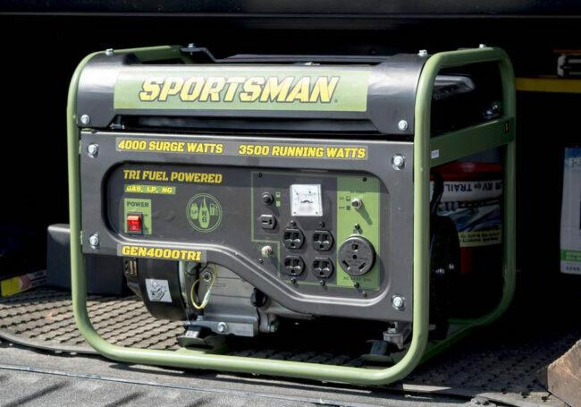 A legjobb generátor márka opció: Sportsman