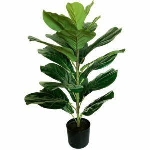 Die beste Option für gefälschte Pflanzen: BESAMENATURE 30" Little Artificial Fiddle Leaf Feigenbaum