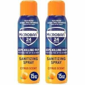 A legjobb fertőtlenítő spray: Microban 24 órás fertőtlenítő spray