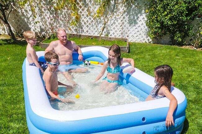 Yetişkinler için Şişme Havuz Seçeneği QPAU Şişme Yüzme Havuzu