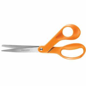 As melhores opções de tesouras de tecido: Fiskars The Original Orange Handled Scissors