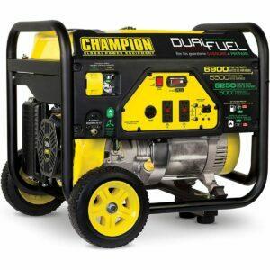 Geriausias propano generatoriaus variantas: „Champion Power Equipment“ 6900/5500 vatų generatorius