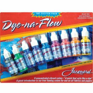 Cele mai bune opțiuni de vopsire pe țesături: Jacquard JAC9908 Dye-Na-Flow Exciter 9-Culori