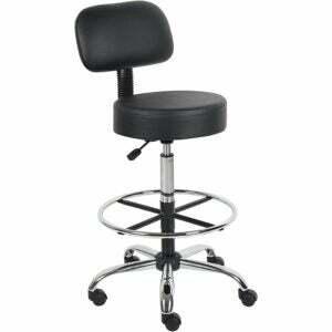 Najlepsza opcja krzeseł kreślarskich: regulowany stołek kreślarski Boss Be Well