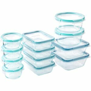 Лучшие морозильные контейнеры: Snapware Total Solution Glass Food Storage Set