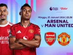 Arsenal vs Manchester United: Tiga Pelatih Top Pilih Arsenal Lebih Menarik