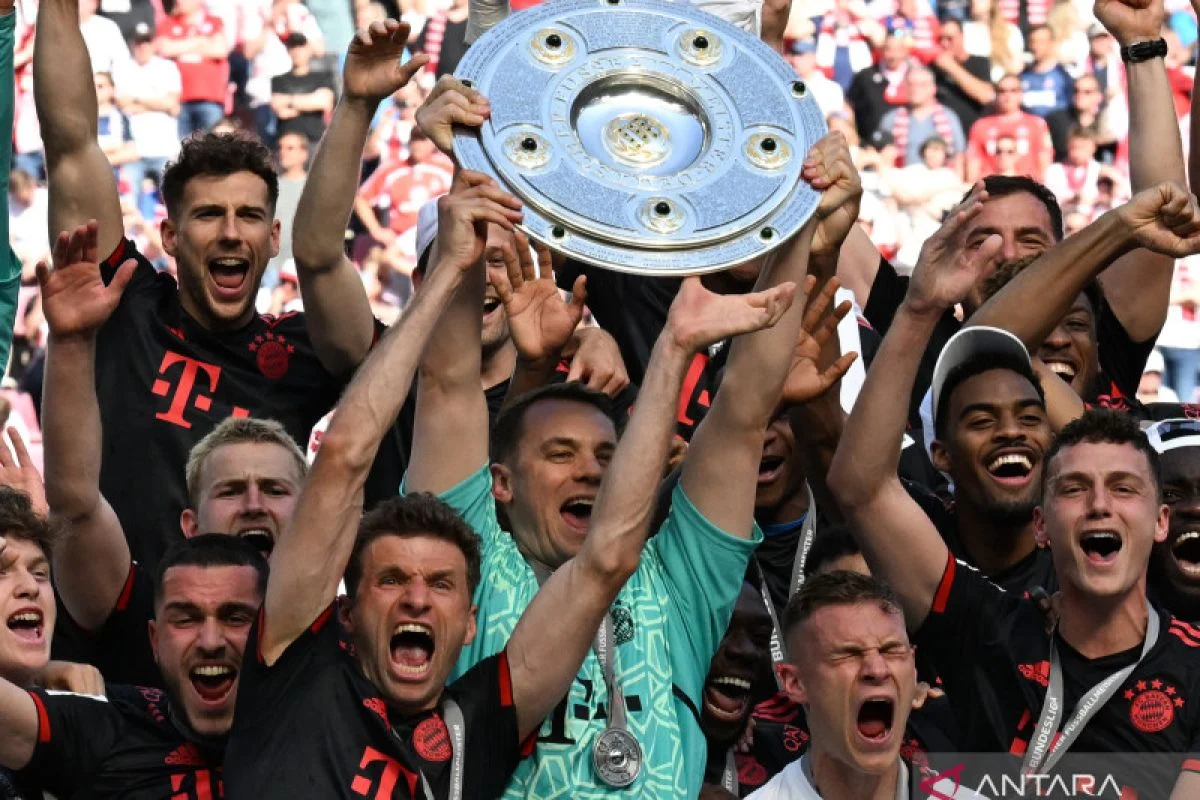 Bayern Juara Bundesliga ke-34 Usai Kemenangan Dramatis 4-2 atas Stuttgart