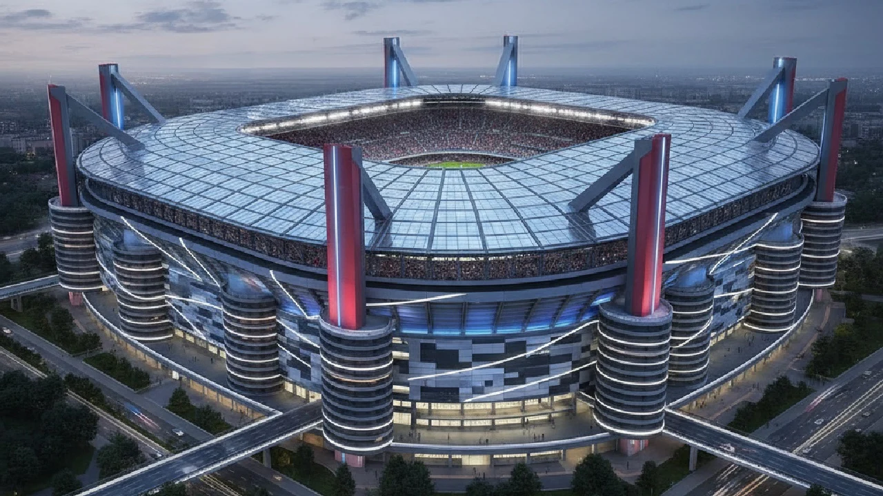 Desain San Siro Baru: AC Milan & Inter Milan Siapkan Konsep Stadion Futuristik dari Fans
