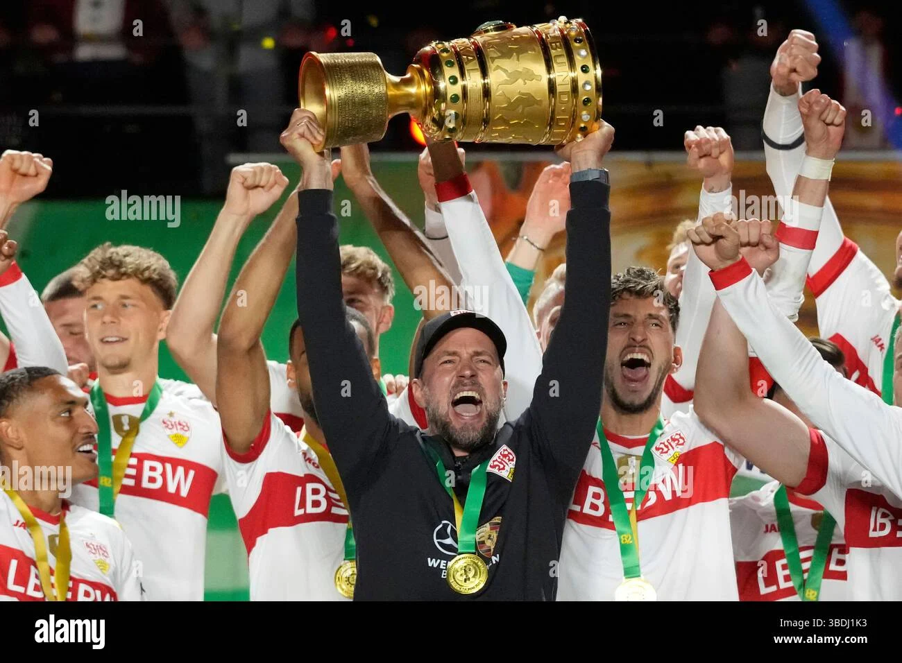 DFB Pokal: Sebastian Hoeness Puji Semangat Juang Stuttgart Usai Lolos Final