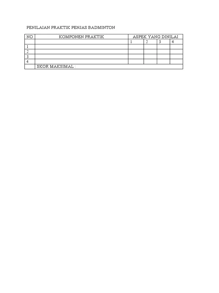 Format Penilaian Baru Badminton: Dampak Besar pada Strategi dan Kebugaran Pemain