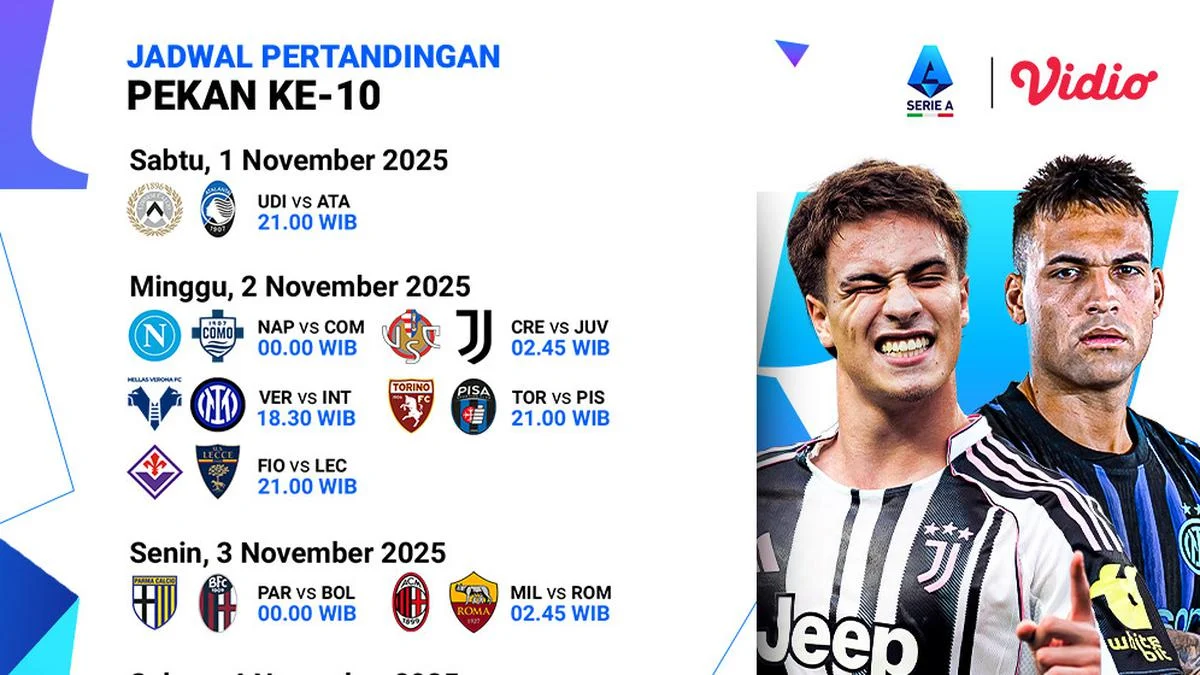 Jadwal Lengkap Serie A Malam Ini 2025/2026: Pertandingan, Waktu WIB, dan Analisis